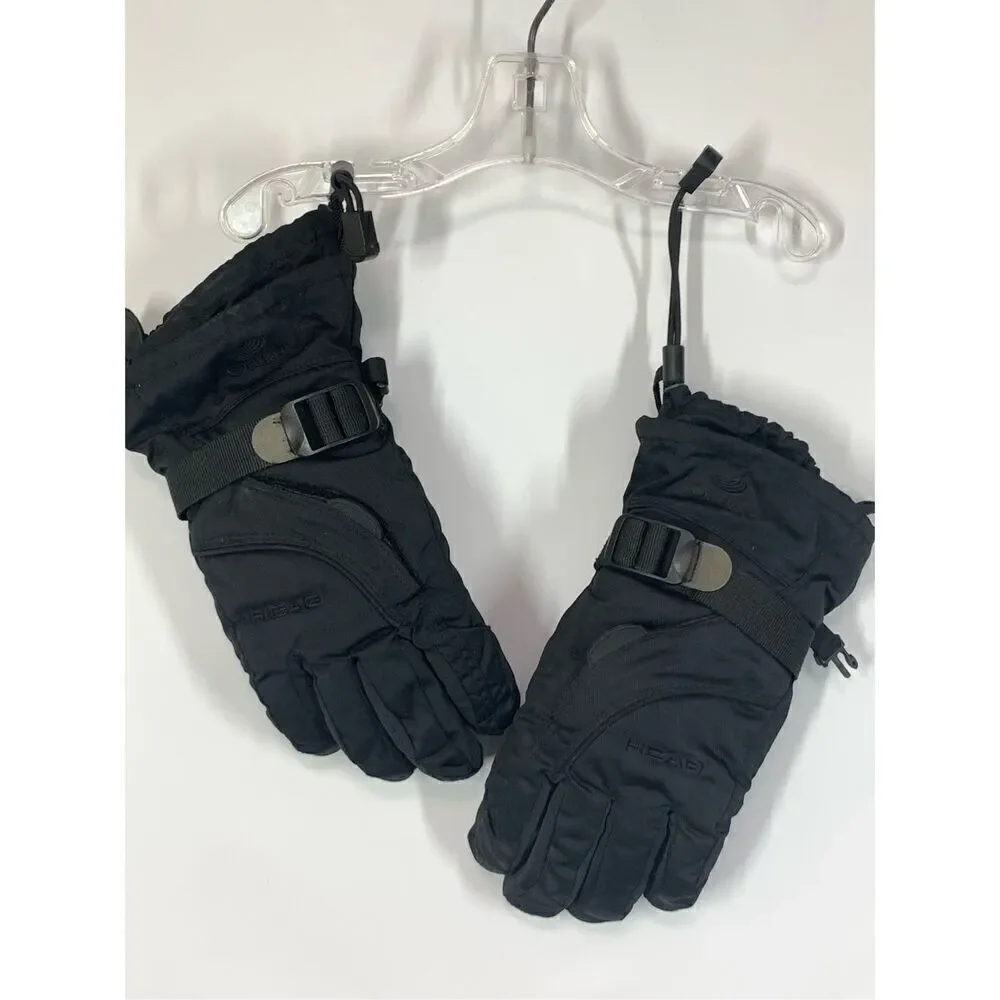 Head Outlast Label Women's Waterproof Winter Snow Ski Gloves Black Size Small